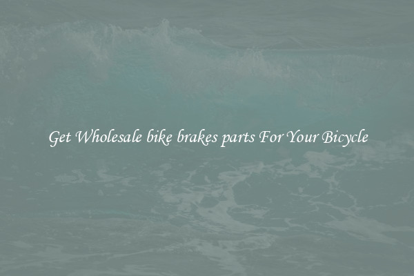 Get Wholesale bike brakes parts For Your Bicycle