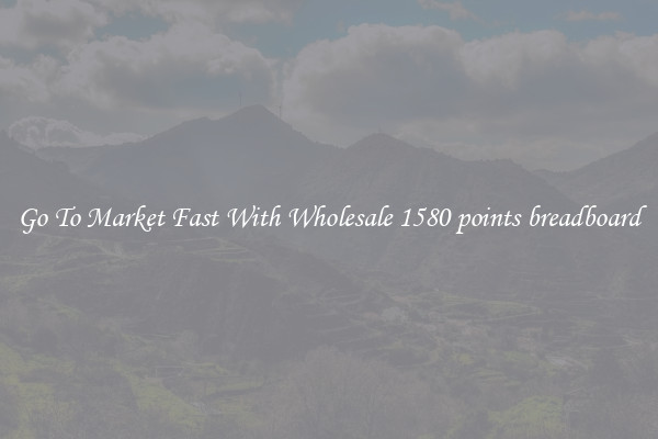 Go To Market Fast With Wholesale 1580 points breadboard